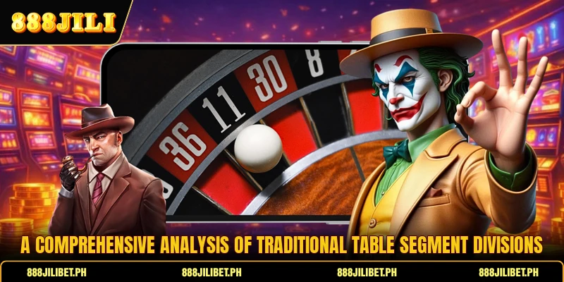 A comprehensive analysis of traditional table segment divisions