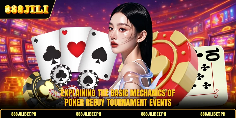 Explaining the basic mechanics of Poker Rebuy Tournament events