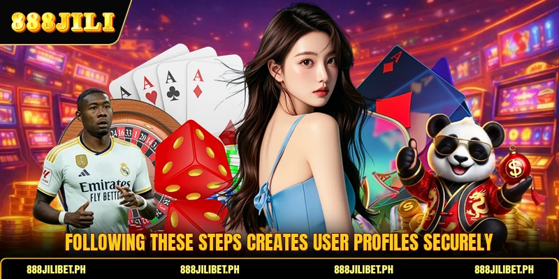 Following these steps creates user profiles securely