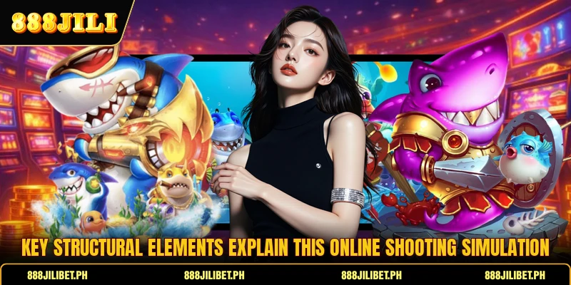 Key structural elements explain this online shooting simulation