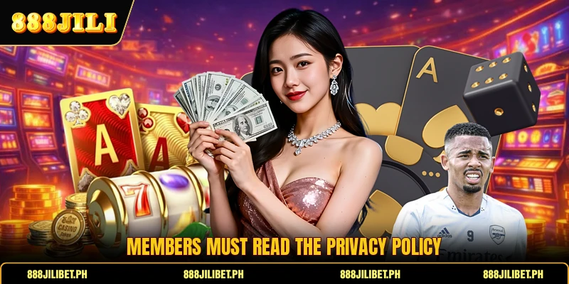 Members must read the privacy policy