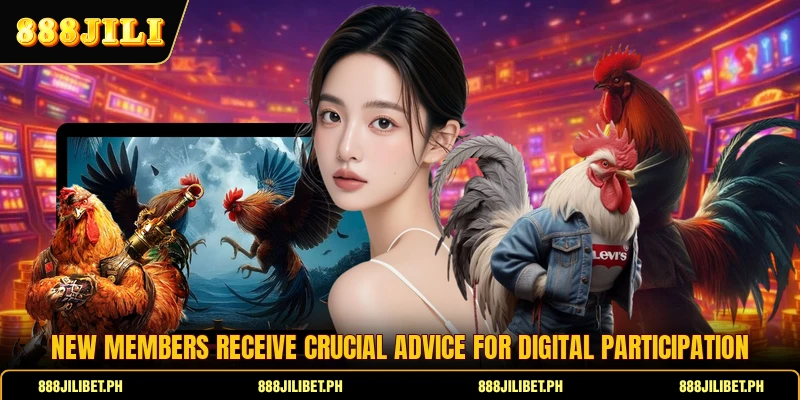 New members receive crucial advice for digital participation