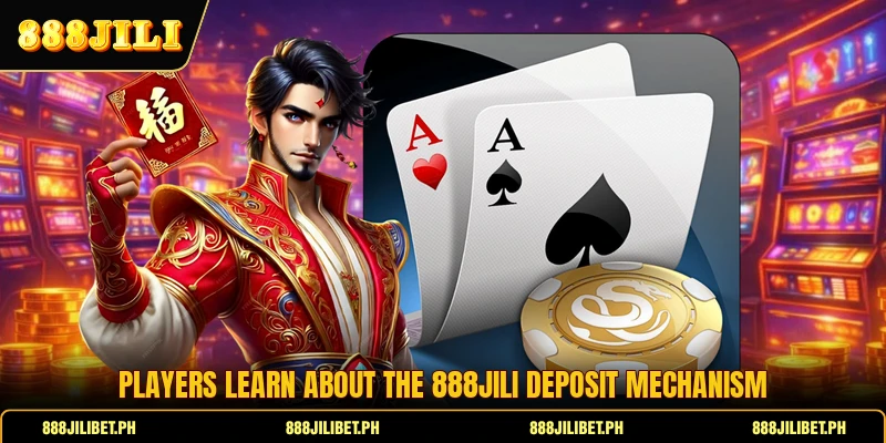 Players learn about the 888JILI deposit mechanism