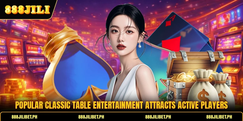 Popular classic table entertainment attracts active players