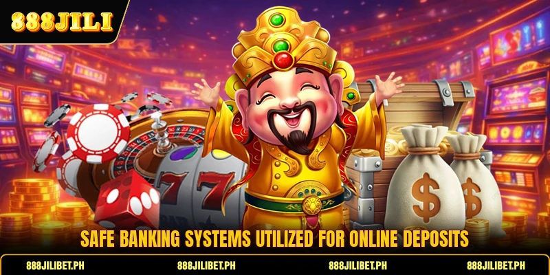 Safe banking systems utilized for online deposits