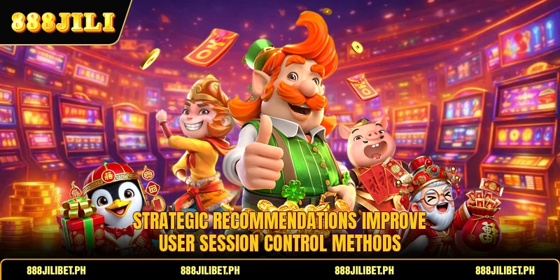 Strategic recommendations improve user session control methods