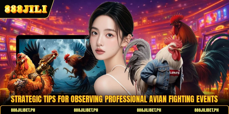 Strategic tips for observing professional avian fighting events