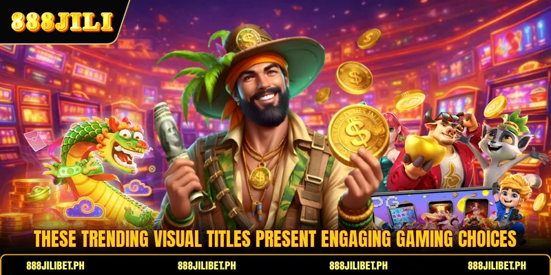 These trending visual titles present engaging gaming choices