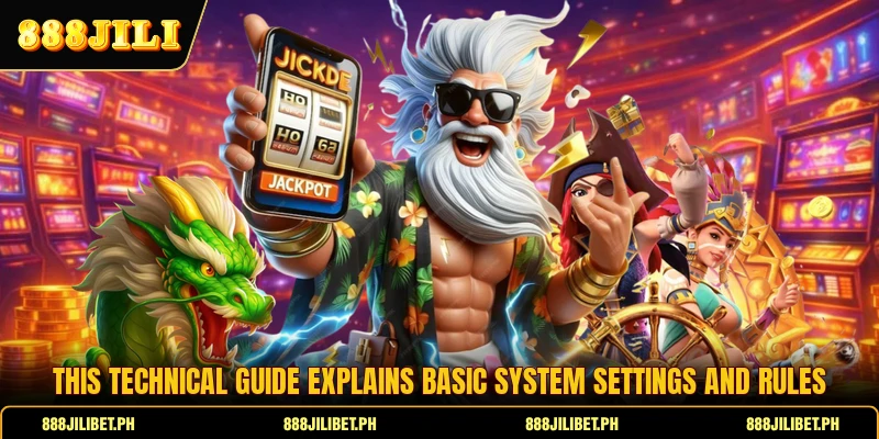 This technical guide explains basic system settings and rules
