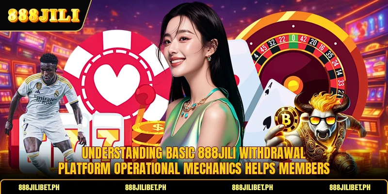 Understanding basic 888JILI withdrawal platform operational mechanics helps members